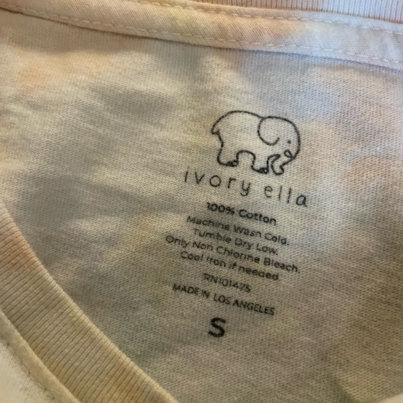 Ivory Ella tie dye long sleeve - Picture 4 of 5